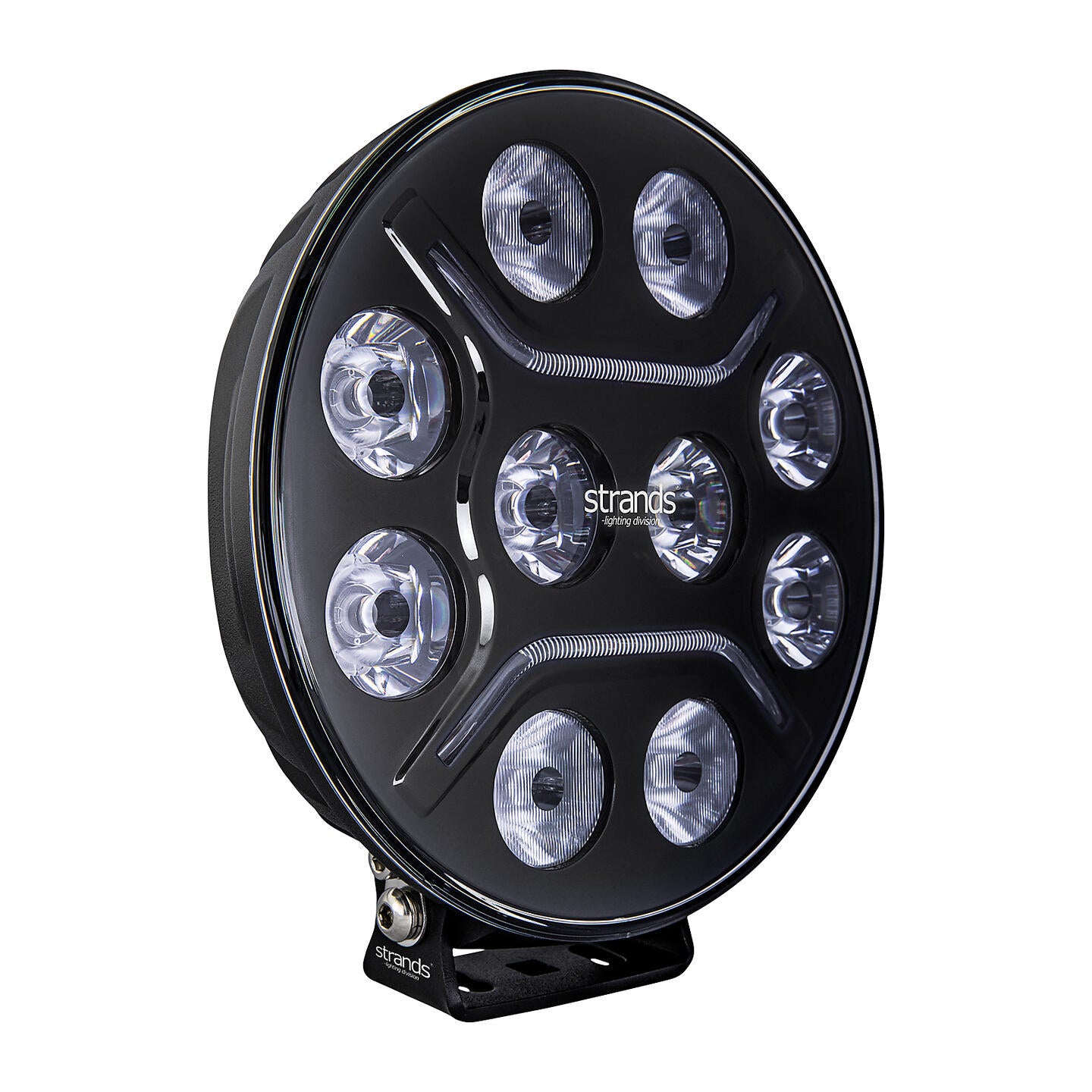 Strands 130W Dark Knight Intense 9″ LED Ekstralys - 16 100 lm