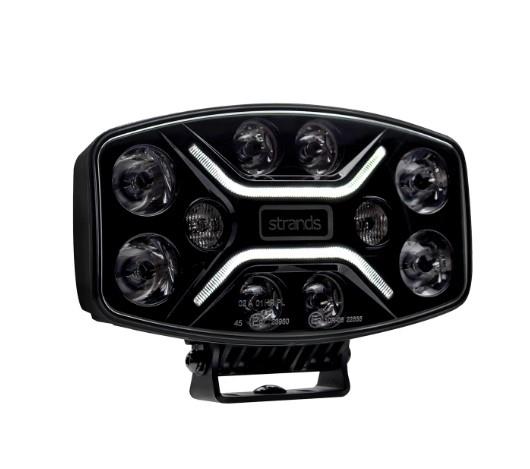 Strands 98W Dark Knight Intense LED Rektangulær Ekstralys - 12 000 lm