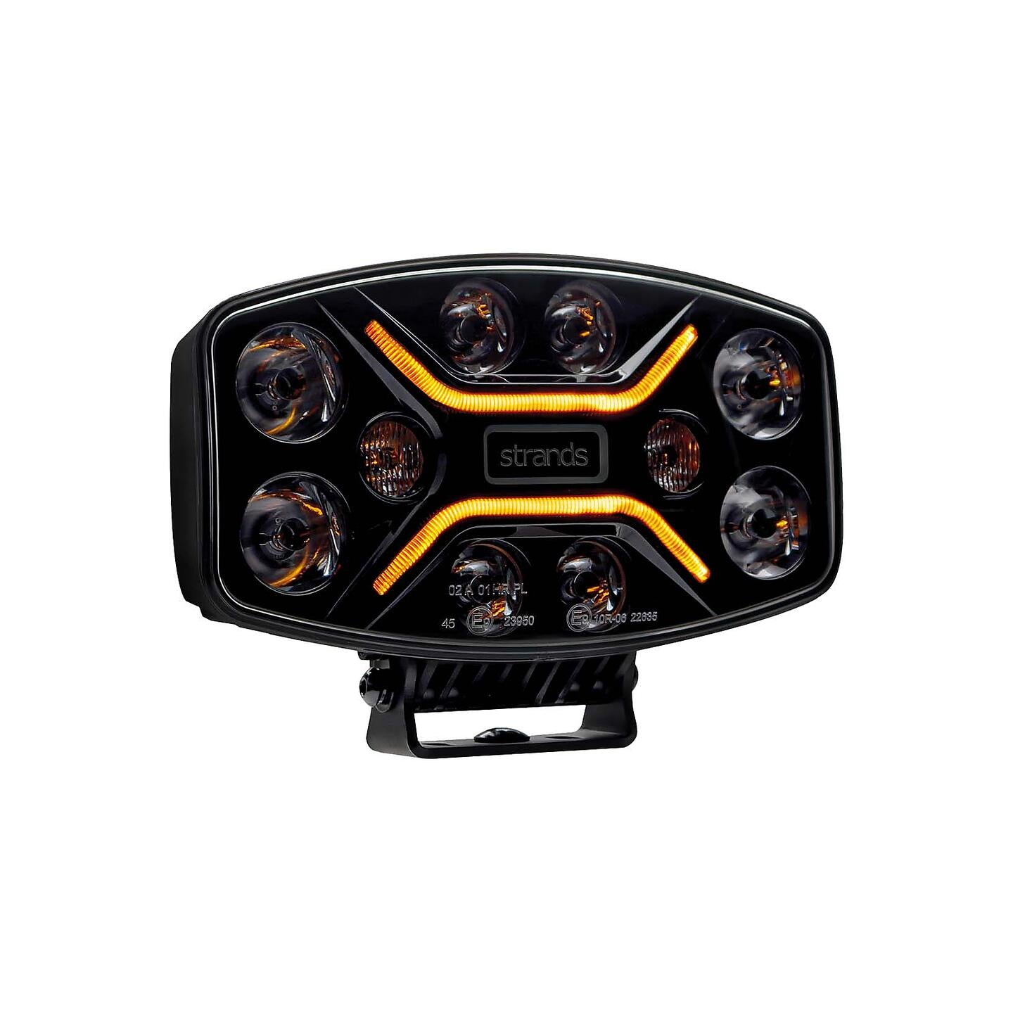 Strands 98W Dark Knight Intense LED Rektangulær Ekstralys - 12 000 lm