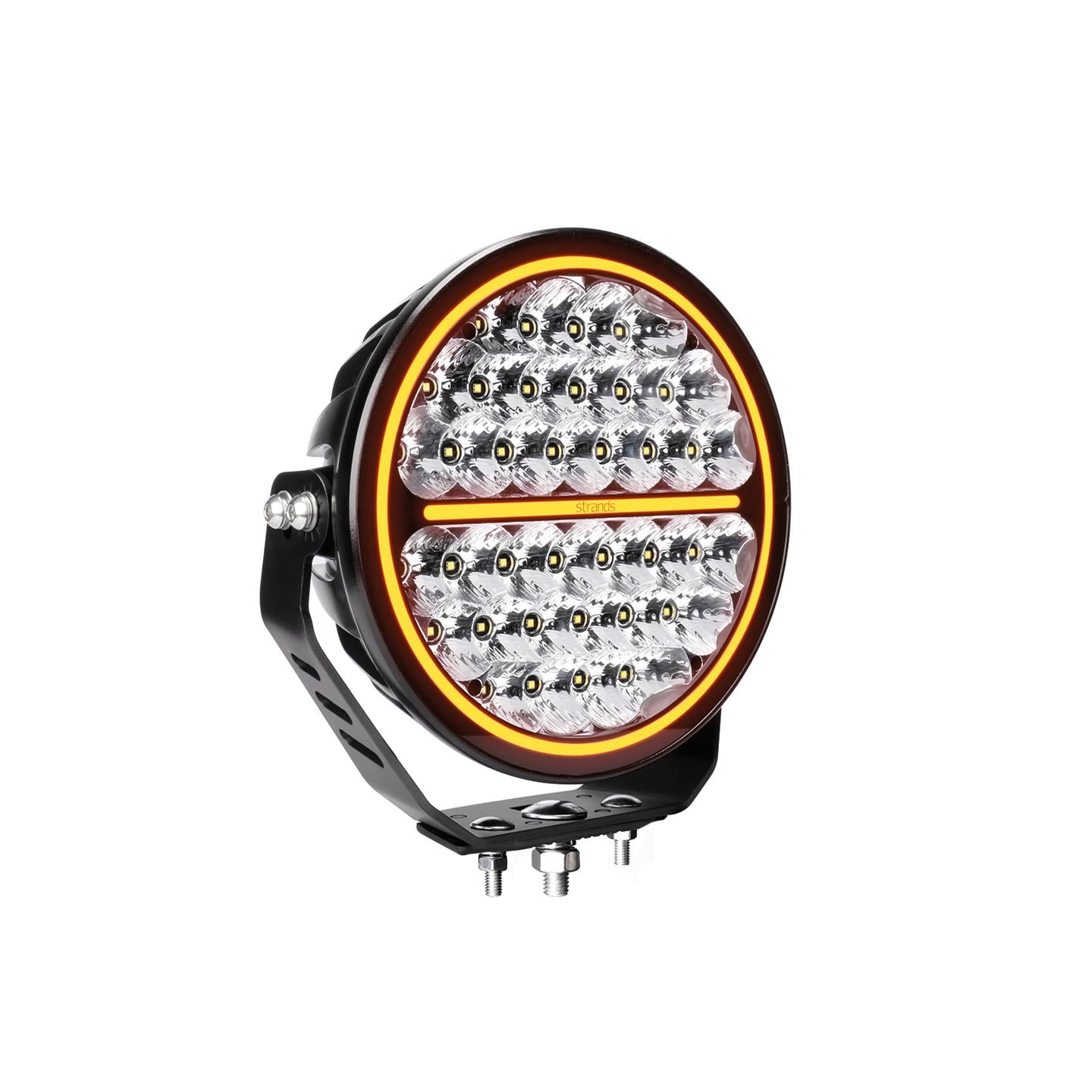 Strands 170W Siberia NR 9" Flood LED Rund Ekstralys - 20 400 lm