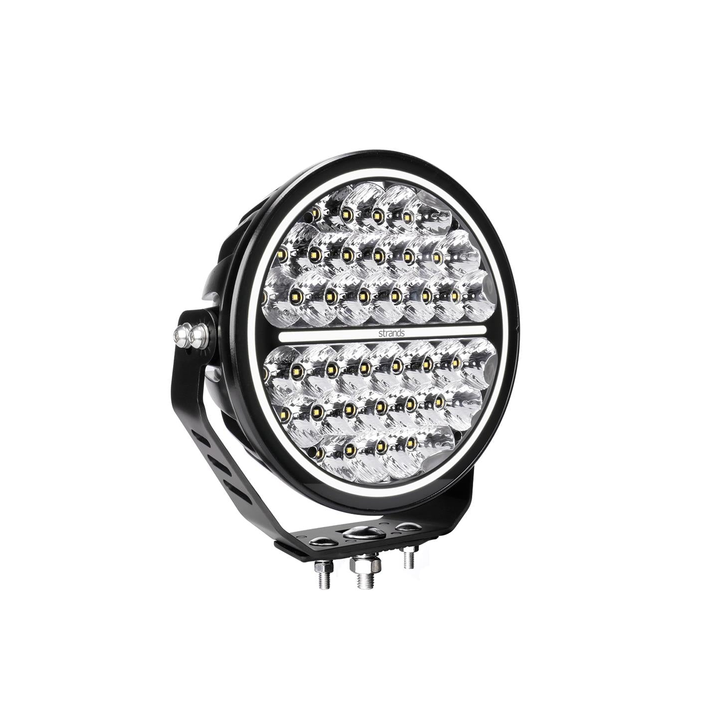 Strands 170W Siberia NR 9" Flood LED Rund Ekstralys - 20 400 lm