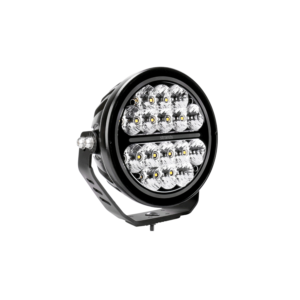 Strands 170W Siberia NR 9" Flood LED Rund Ekstralys - 20 400 lm