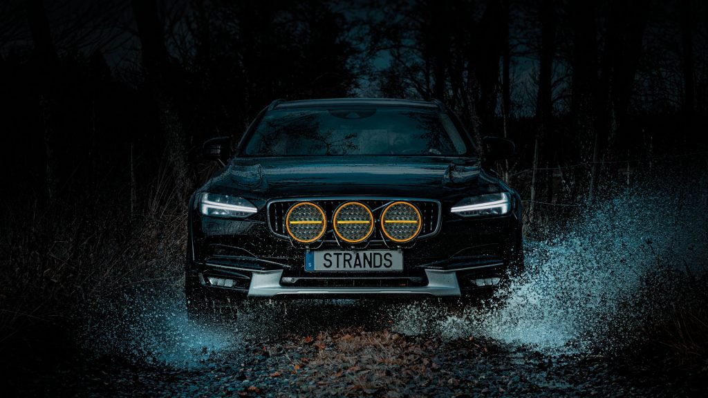 Strands 170W Siberia NR 9" Flood LED Rund Ekstralys - 20 400 lm