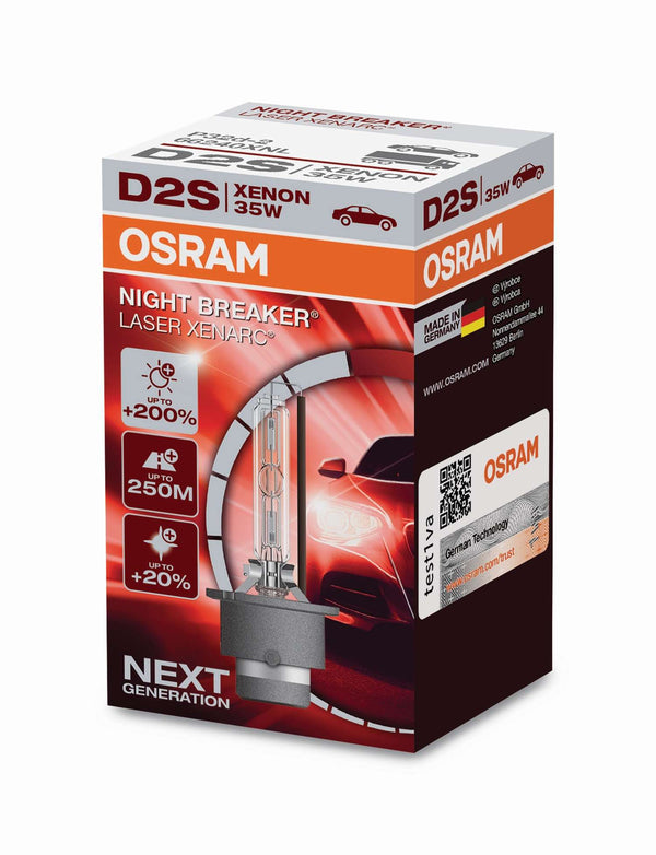 OSRAM D2S  XENARC NIGHT BREAKER LASER 200 XENON