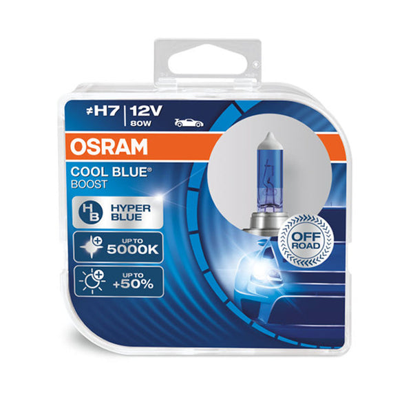 OSRAM H7 80W Cool Blue Boost 2 stk Off Road (12V)